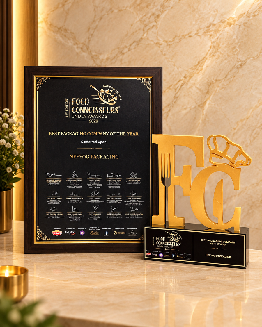 Best Packaging Company of the Year Award & Certificate at FCIC 2026