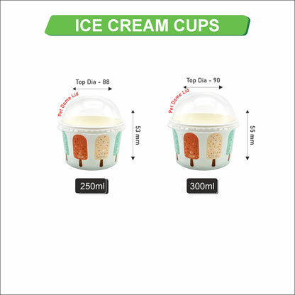 300 ML Ice Cream Cup – 2 PE