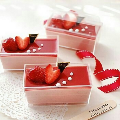 Rectangle Mousse Container NP PS 15