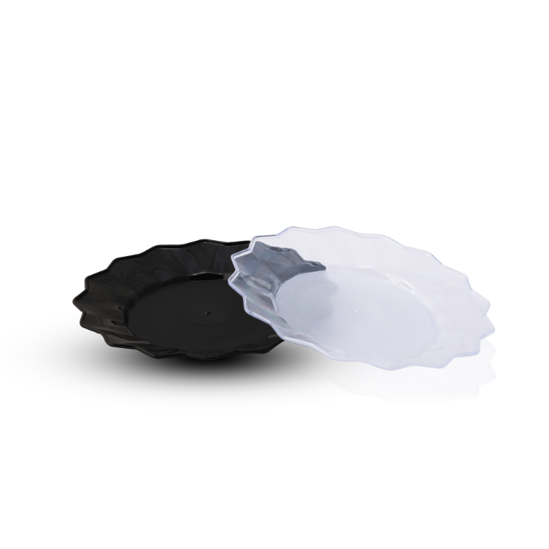 Flower Plate (Black / Clear) NP PS 11