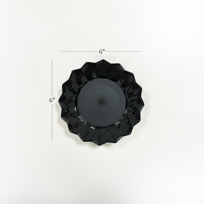 Flower Plate (Black / Clear) NP PS 11
