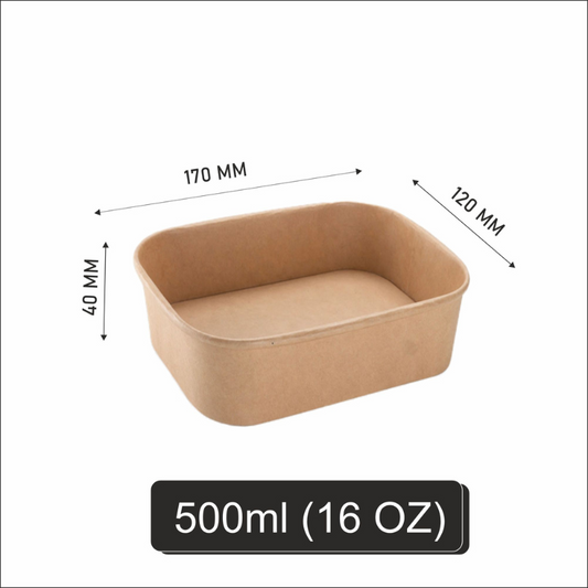 Rectangle Paper Containers