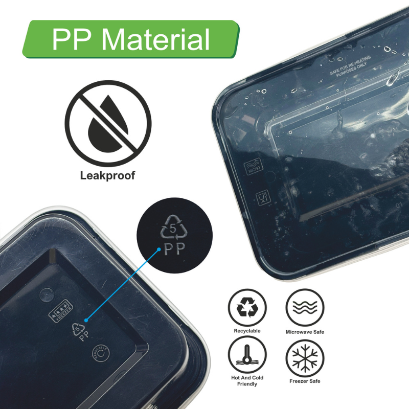 Rectangle Recycled Containers