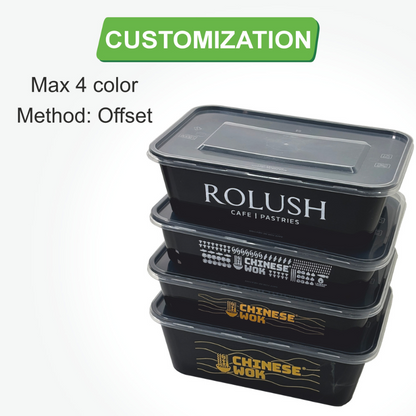 Rectangle Recycled Containers