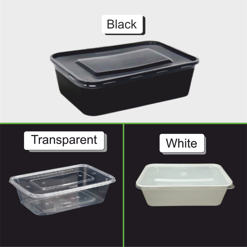 Rectangle Recycled Containers
