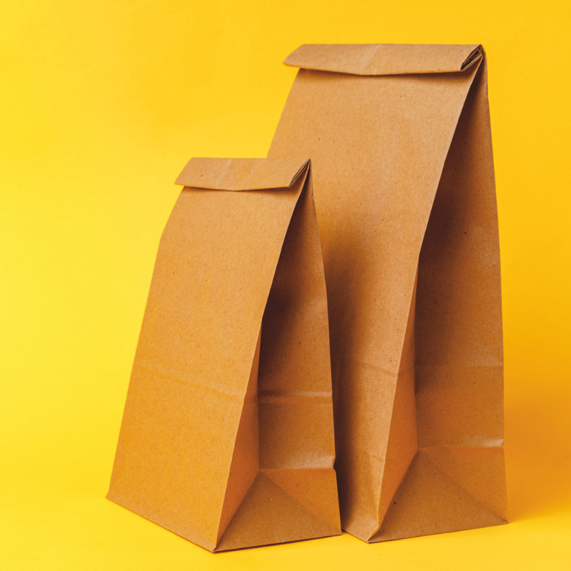 Square Bottom Kraft Paper Bag