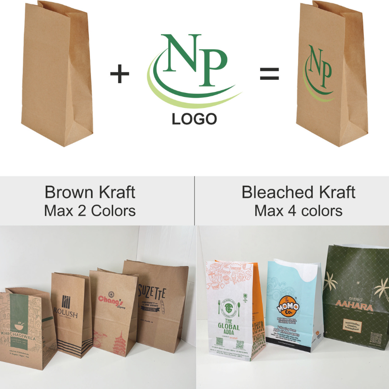 Square Bottom Kraft Paper Bag