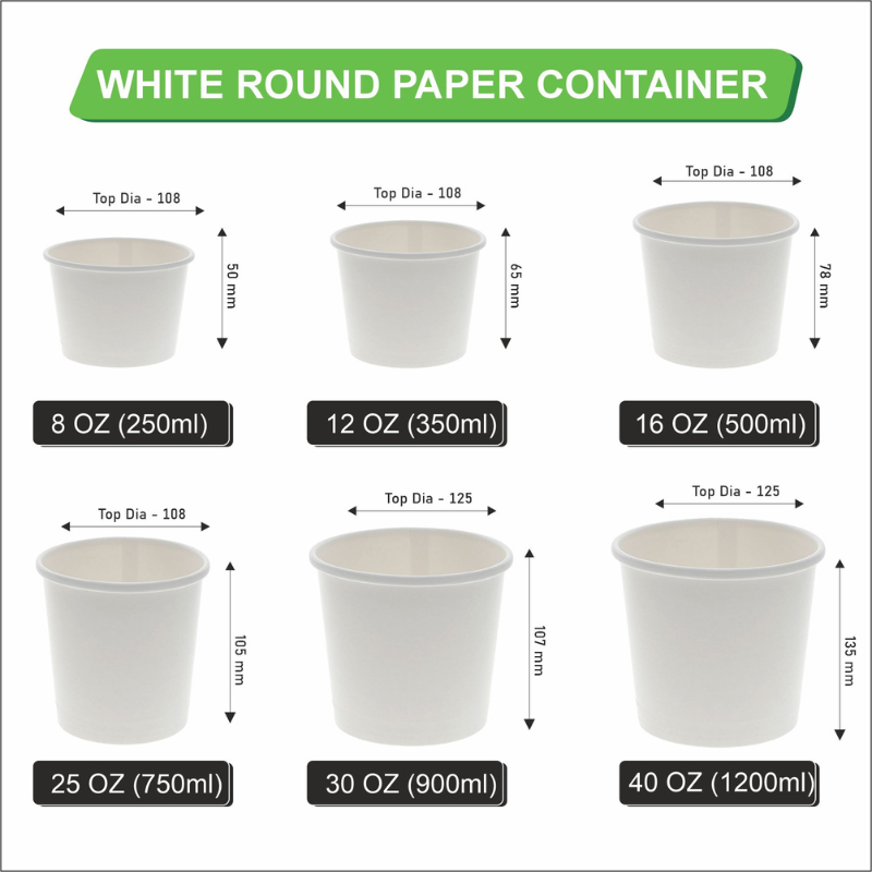 White Containers