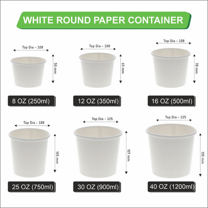 White Containers