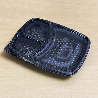 3 CP PP Meal Tray L with Lid