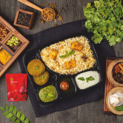 5 CP PP Meal Tray (Mini) with Lid