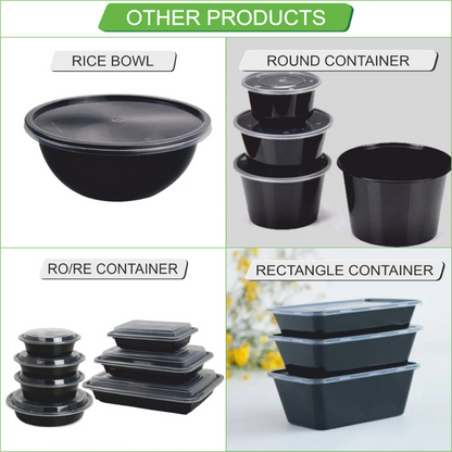 R-06 8 CP PP Meal Tray with Lid