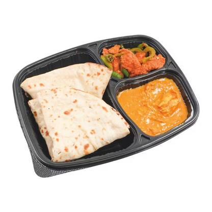 3 CP PP Meal Tray XL with Lid