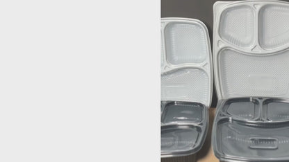3 CP PP Meal Tray L with Lid