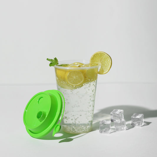 300 ml Paknserve Sipper Container with Black Lid (85D)